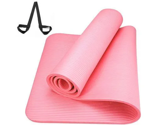 Коврик Туристический НБК 183х61х1,5 см (розовый) (с ремешком для переноски) E43091