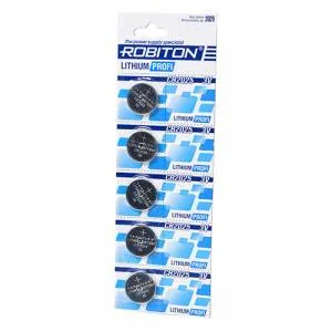 Элемент питания ROBITON Profi R-CR2025, (1ШТ)13415