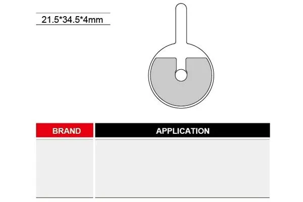 Колодки для дискового тормоза AVID BB5 3122612-19