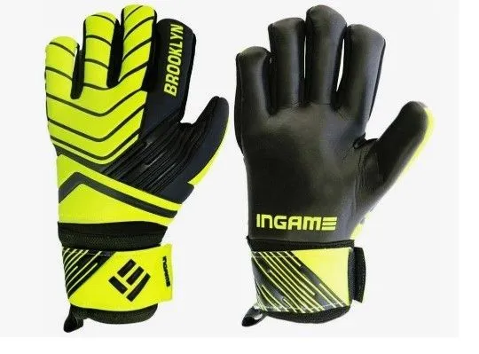 Перчатки вратарские Ingame Brooklyn (7) черно-желтые