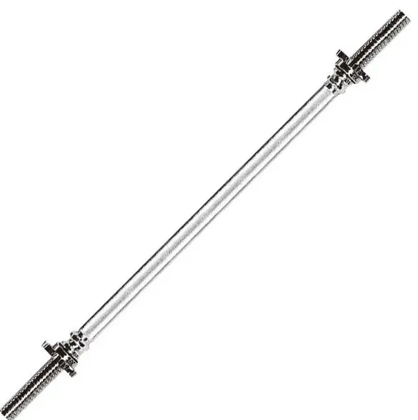 Гриф с гайками  хромированный (d 25 мм.) 125 см RB-50T 