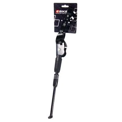 Подножка велосипедная 4Bike ARV000186, алюминий, для 26, черный ARV000186