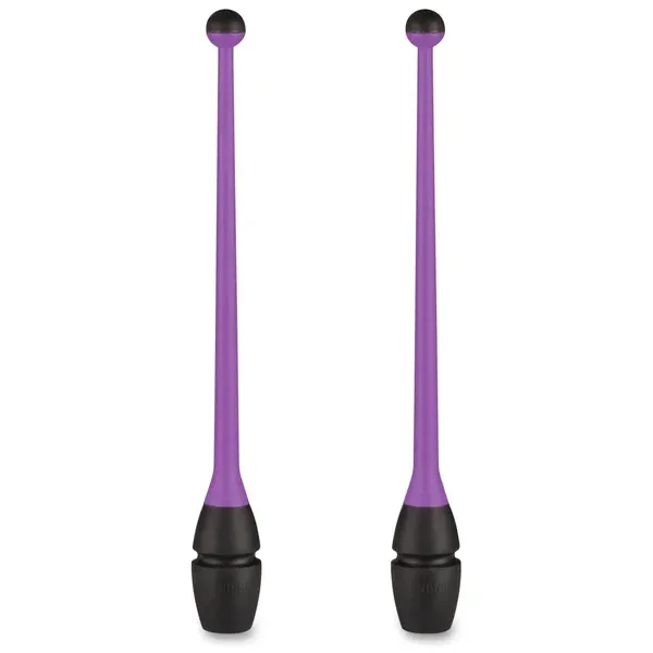 Булавы для худ. гимнастики вставляющиеся 41см IN018 фиол-чер