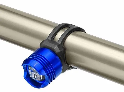 Фонарь JY-3006F габарит. передний, 1белый светодиод, алюм. синий 560115