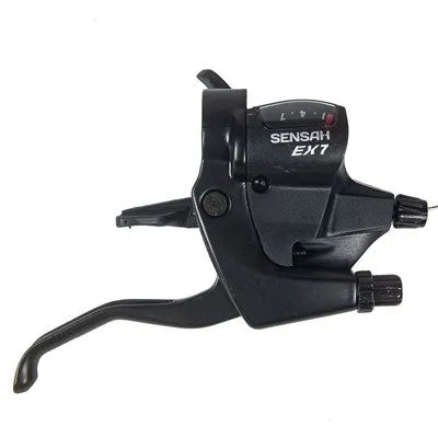 Шифтер/тормозная ручка, SENSAH EX7 7-скор., MTB, чёрный, 2100mm. ST-00-6900-EX-R7