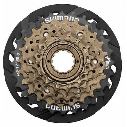 Трещотка Shimano MF-TZ500-CP, 6ск, 14-28, с защ., 520047
