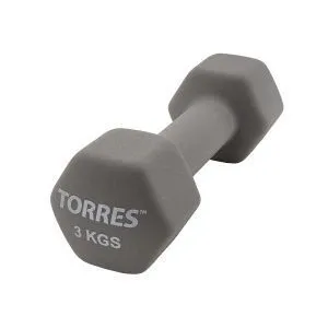 Гантель "TORRES 3.0 кг" арт.PL522205