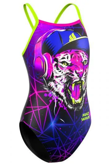 Юниорский спортивный купальник Nera junior L3, M, purple M0182 03 5 L3W