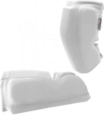 Щ75sЭ Наколенники для единоборств, трикотаж, р.S (белый)