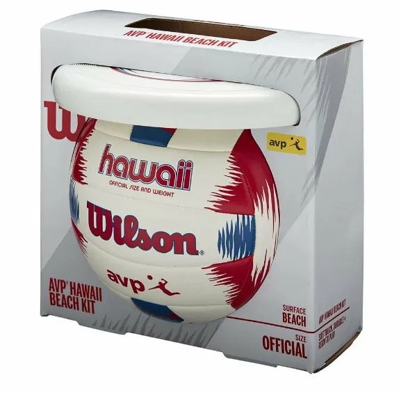 Набор WILSON Hawaii AVP, WTH80219KIT, мяч вол. р.5, фрисби