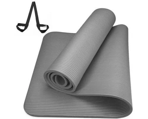 Коврик Туристический НБК 183х61х1,5 см (серый) (с ремешком для переноски) E43090