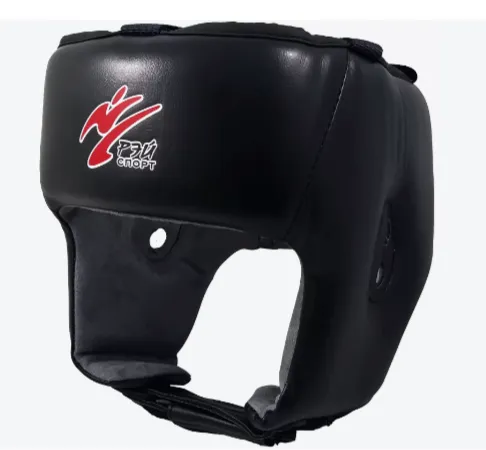 Ш2ИВ Шлем для единоборств БОЕЦ-1, иск. кожа, р.М (цвет черный)
