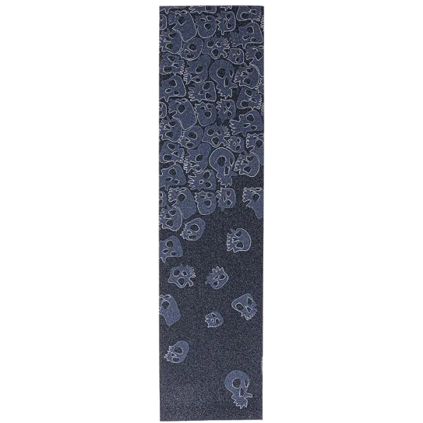 Шкурка для самоката Skull 153*610мм black-grey