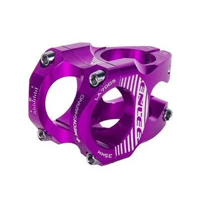 Вынос руля Enlee MTB XR-350, CNC алюм, R:0°, L:35mm, D:31.8, пурпурный ARV000595