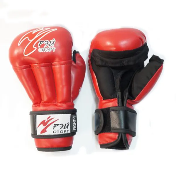 С4xsИХ6 Перчатки для Рукопашного боя FIGHT-1, 6oz, искожа, р.XS (цвет красный)