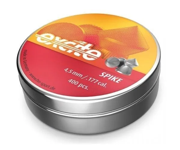 Пуля пневматическая H&N Excite Spike, для вин.,  гладк. 4,5мм, (400шт)