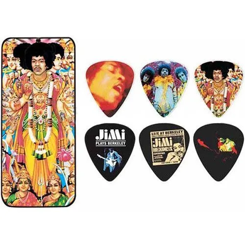 Медиатор DUNLOP JН-PT02М Bold as Love Pick Tin средние, 119107