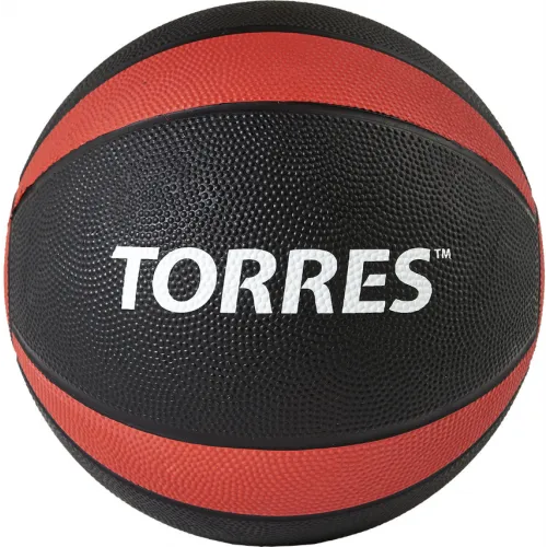 Медбол Torres 6кг АL00226, резина, диаметр 23,8см, АL00226