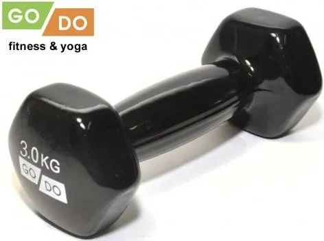 Гантель GO DO, винил, 3кг