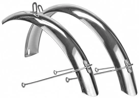 Комплект крыльев 24" HD-4 стальные хромированные 610194 LU089196