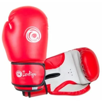 Перчатки боксёрские INDIGO PVC 12 унций / PS-799 Красный