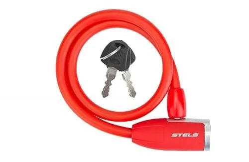 Трос-замок 84356 10х650 мм красный 540052