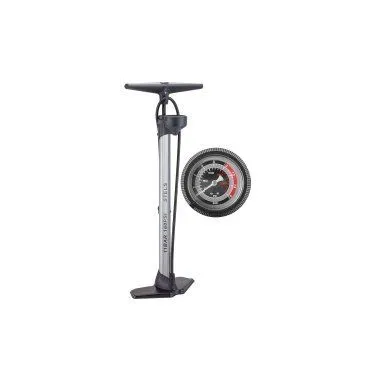Насос напольный ручной P32B-10 алюм с манометром серый 320095 LU088681
