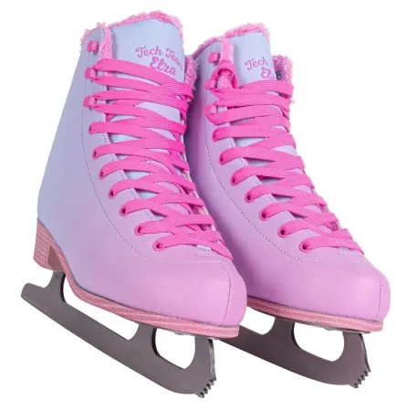 Коньки фигурные Elza pinky&blue р.38