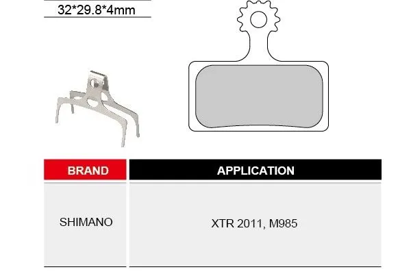 Колодки для дискового тормоза Assess Mechanical disk brake 3122612-5