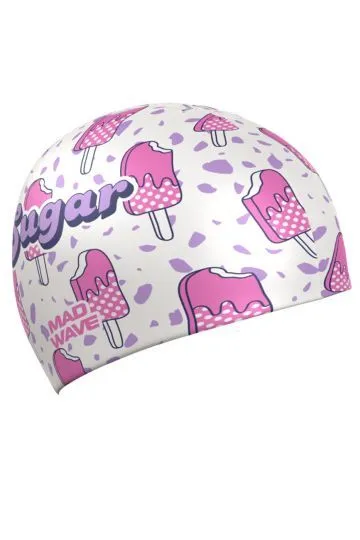 Силиконовая шапочка SUGAR, One size, White M0553 21 0 02W