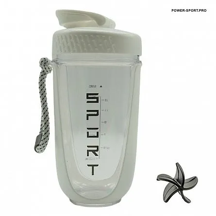 Спортивный шейкер SHB05-505 (white)