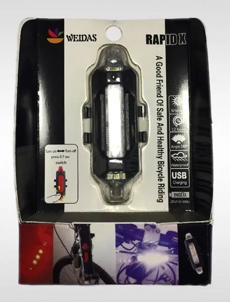 Габарит задний с крас/син диод.+аккум+зарядка, 3265238