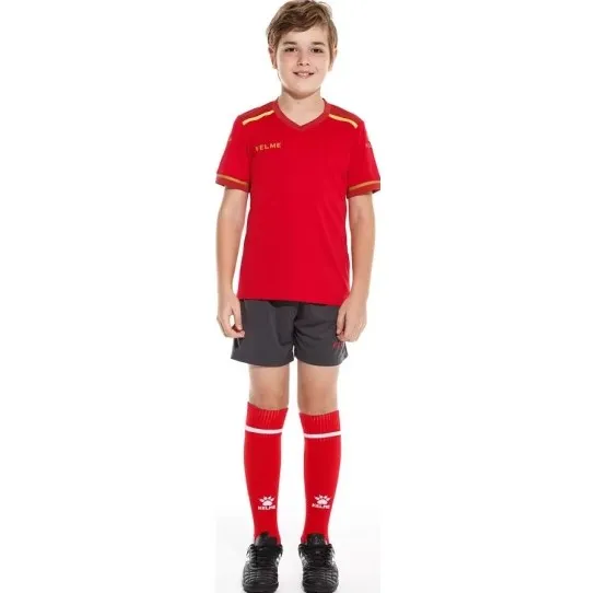 Форма футб. детск. KELME, 8351ZB3158-667-160, рост 160, красный-т.серый
