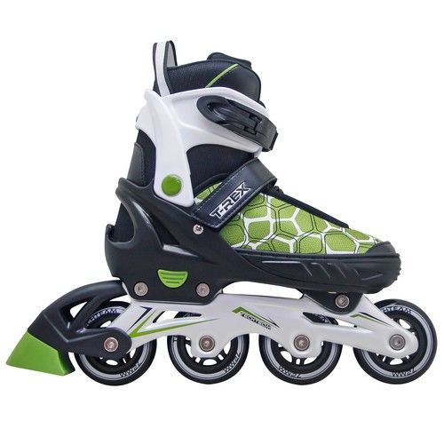 Роликовые коньки T-Rex р.29-32 (XS) зеленый