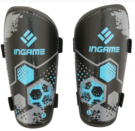 Щитки футбольные Ingame Freestyle IF-401 голубые (XS)