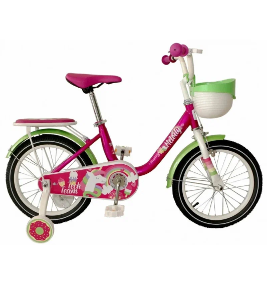 Велосипед TechTeam Melody 20" красный/red (сталь) 2026