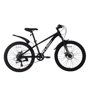 Велосипед Tech Team FLASH 24", 13" черный хамелеон 2025