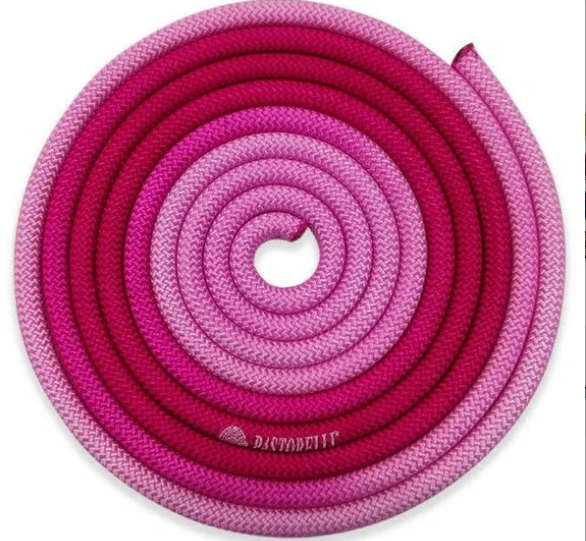 скакалка Pastorelli New Orlean мультиколор FIG Розовый-Фуксия 04261