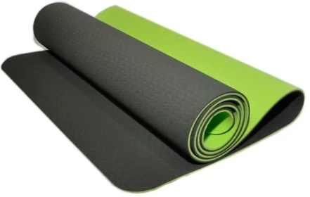 Коврик гимнастический: TPE-6MM (Зелёный - З+З), 00071