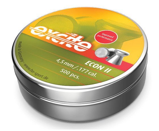 Пуля пневматическая H&N Excite Econ II, для вин., гладк. 4,5мм, 0.48гр (500шт)