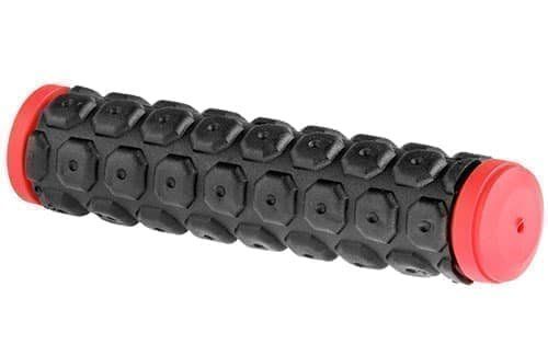 картинка Грипсы XH-G38 125 мм черно-красные (пары),150157  от магазина