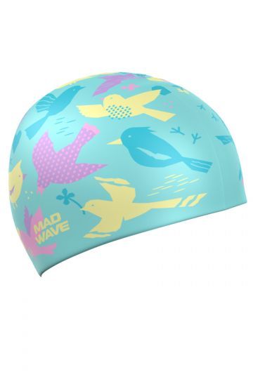 M0574 31 0 00W Юниорская силиконовая шапочка Birds