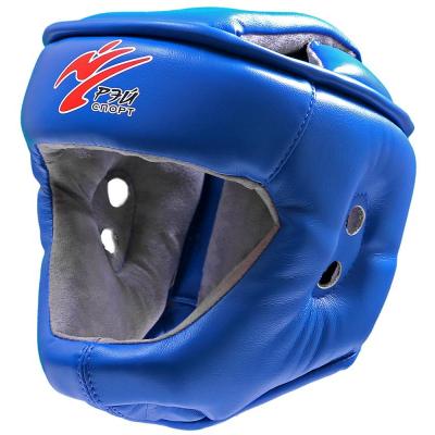 Ш45ИВ Шлем для контакт.единоборств БАМПЕР, иск. кожа, размер M (цвет синий)