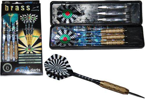 Дротики BRASS 21г в пласт. чехле, 09073