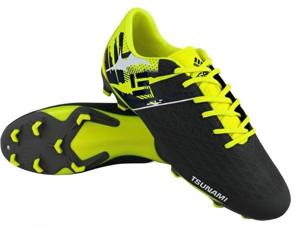 Бутсы Ingame Tsunami IG3003, жёлто-серый (42)