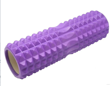 Ролик массажный для йоги INDIGO PVC 33*14 см IN267