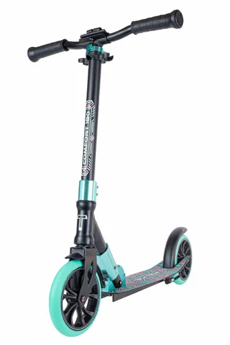 Самокат ТТ 180R comfort black/celadon 1/4