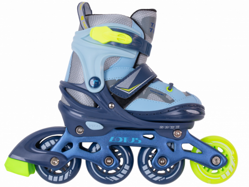 Роликовые коньки Lotus Blue р.38-41 L