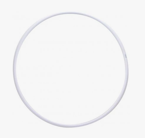 Обруч гимнастический пластиковый(аналог Сасаки) 235 г 800мм / KO-307 