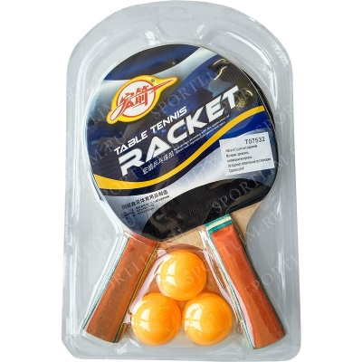 Набор д/наст.тенниса (2 ракетки, 3 шарика), T07552